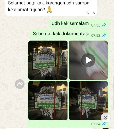 Pengiriman Papan Bunga Selamat Summarecon Mall Bekasi