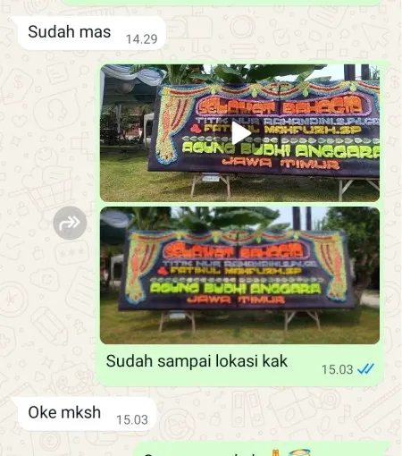 Pengiriman Papan Bunga Summarecon Mall Bekasi
